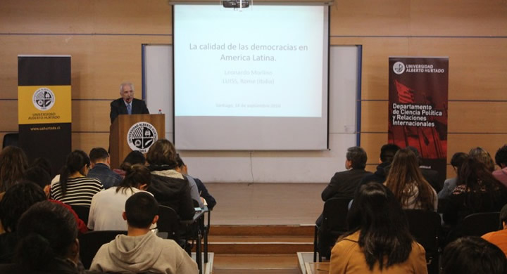 Leonardo Morlino Inaugura 10 años del Departamento de Ciencia Política y Relaciones Internacionales UAH